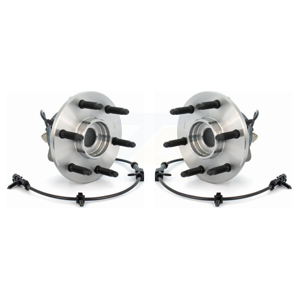 Wheel Bearing Hub Assembly Front Pair For Chevrolet GMC Silverado 1500 Sierra XL