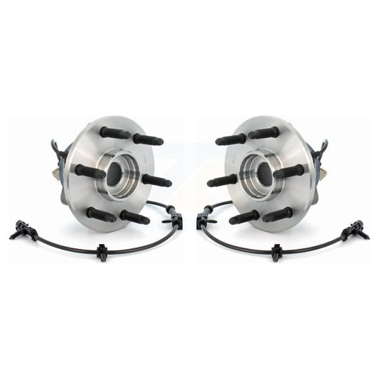 Wheel Bearing Hub Assembly Front Pair For Chevrolet GMC Silverado 1500 Sierra XL