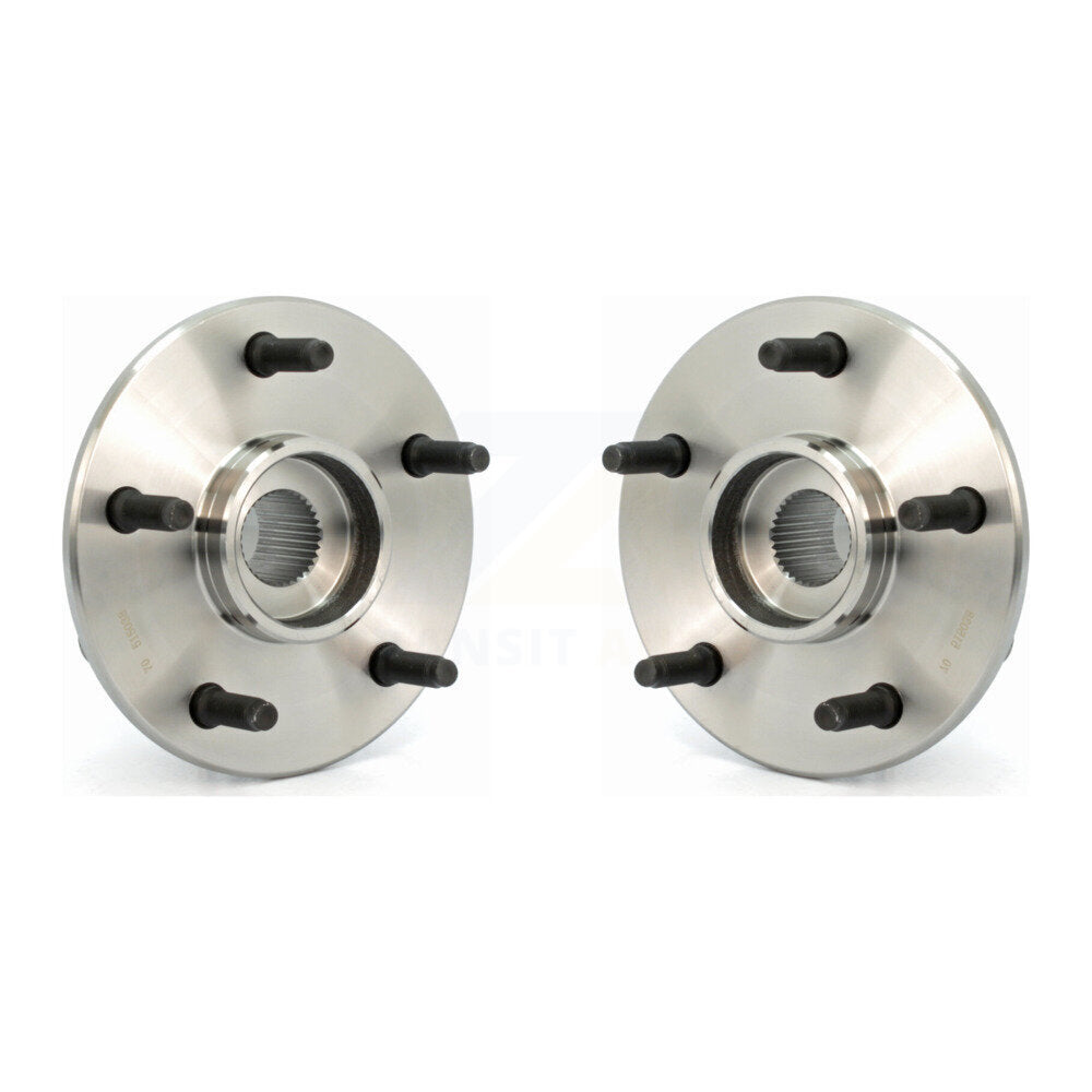 Wheel Bearing & Hub Assembly Front Pair For Dodge Ram 1500 4WD with 2-Wheel ABS