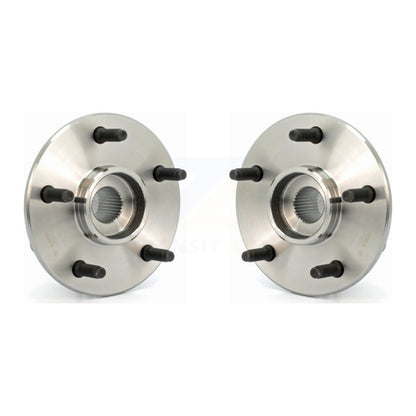 Wheel Bearing & Hub Assembly Front Pair For Dodge Ram 1500 4WD with 2-Wheel ABS