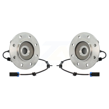 Wheel Bearing Hub Assembly Front Pair For Chevrolet GMC K1500 K2500 K3500 Tahoe