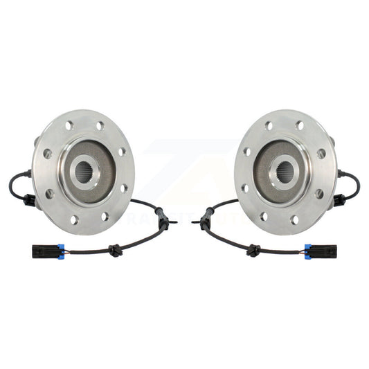 Wheel Bearing Hub Assembly Front Pair For Chevrolet GMC K1500 K2500 K3500 Tahoe