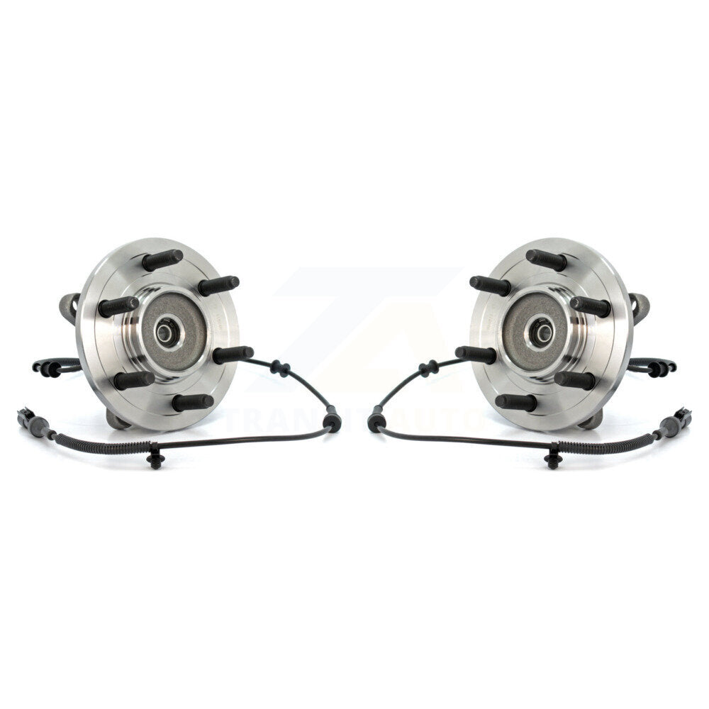 Wheel Bearing And Hub Assembly Front Pair For Ford F-150 Heritage 4WD