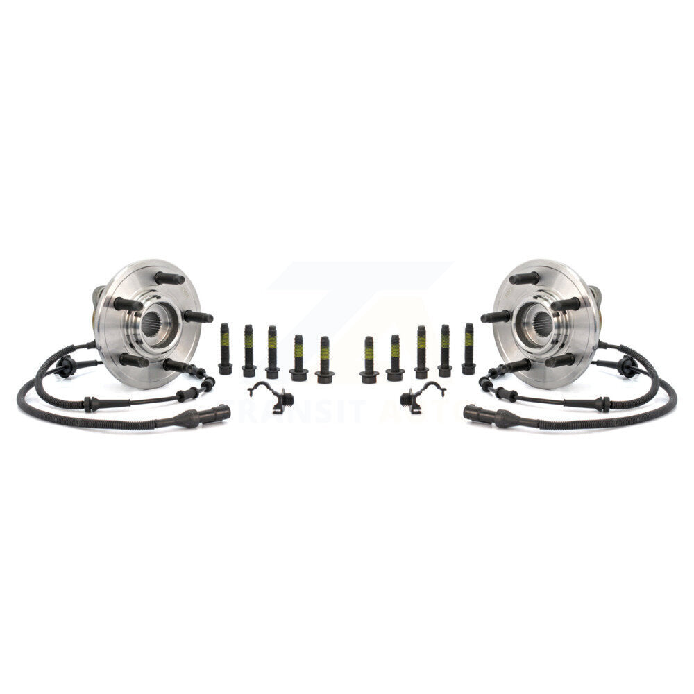 Wheel Bearing Hub Assembly Front Pair For Ford Explorer Lincoln Aviator Mercury