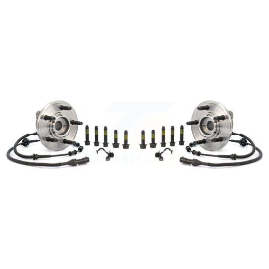 Wheel Bearing Hub Assembly Front Pair For Ford Explorer Lincoln Aviator Mercury