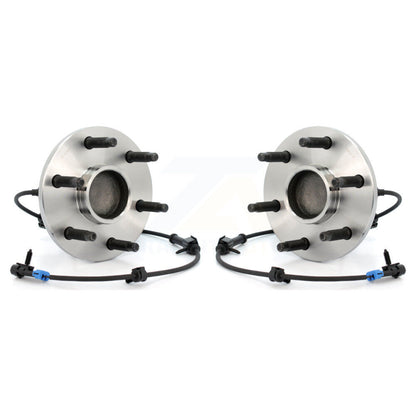 Wheel Bearing Hub Assembly Front Pair For Chevrolet GMC Silverado 1500 Sierra XL