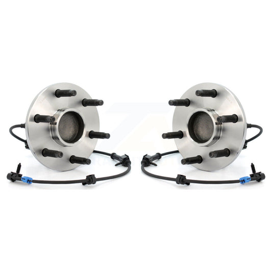 Wheel Bearing Hub Assembly Front Pair For Chevrolet GMC Silverado 1500 Sierra XL