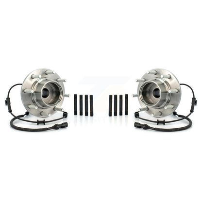 Wheel Bearing Hub Assembly Front Pair For Ford F-350 Super Duty F-250 Excursion