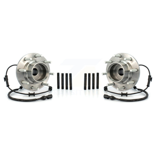 Wheel Bearing Hub Assembly Front Pair For Ford F-350 Super Duty F-250 Excursion