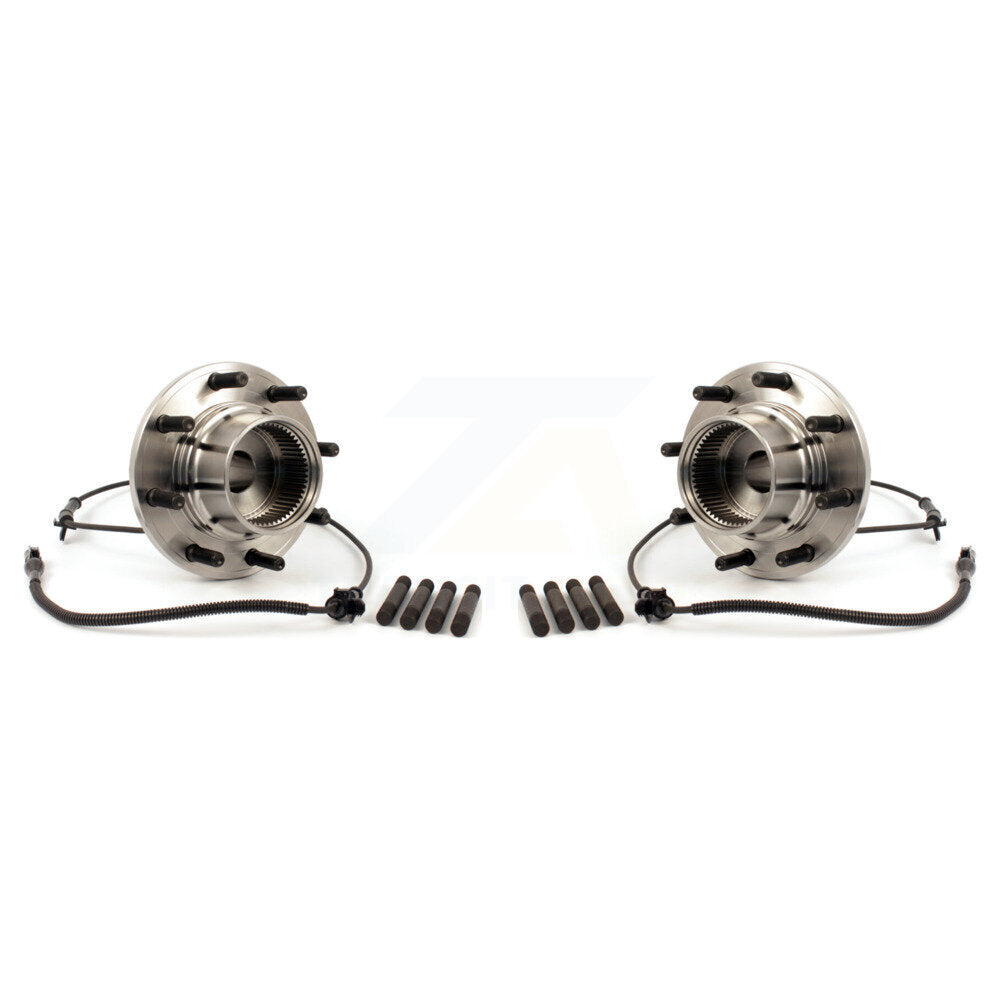 Wheel Bearing And Hub Assembly Front Pair For Ford F-350 Super Duty F-250 F-450