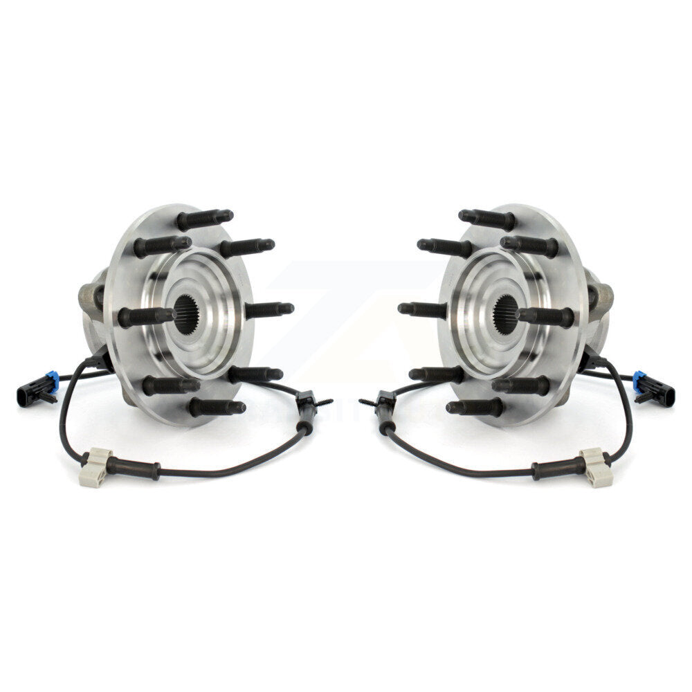 Wheel Bearing Hub Assembly Front Pair For Chevrolet GMC Silverado 1500 Sierra HD