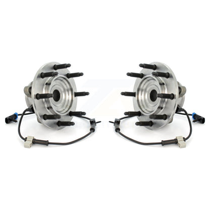 Wheel Bearing Hub Assembly Front Pair For Chevrolet GMC Silverado 1500 Sierra HD