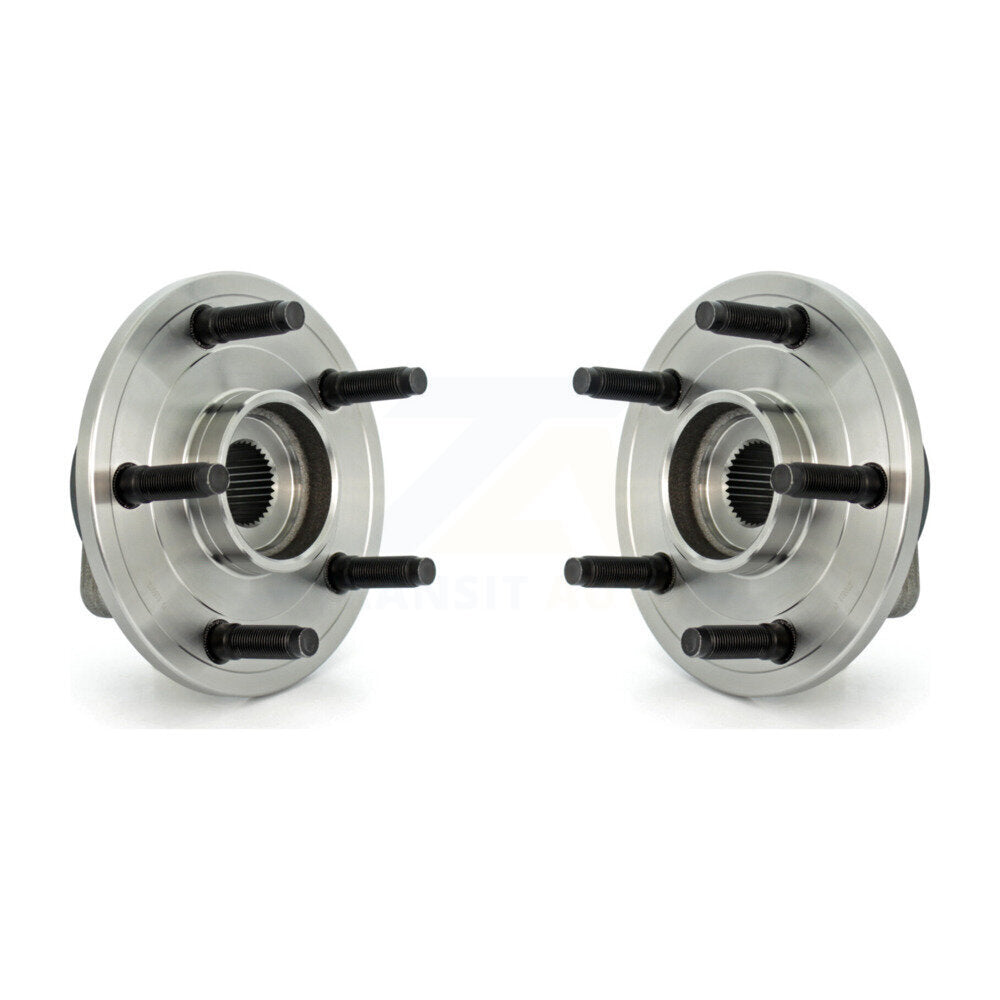 Wheel Bearing Hub Assembly Front Pair For 02-08 Dodge Ram 1500 With 5 Lug Wheels