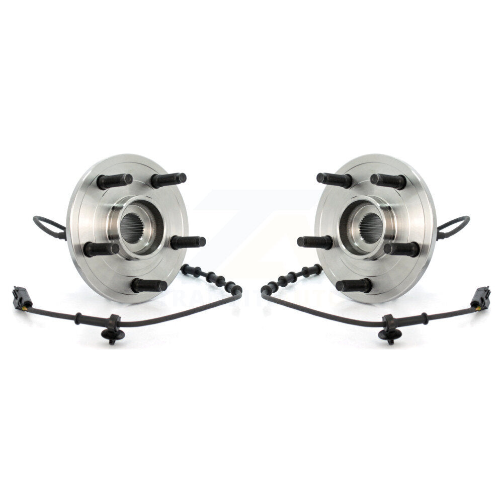 Wheel Bearing & Hub Assembly Front Pair For 2002-2005 Dodge Ram 1500 4-Wheel ABS