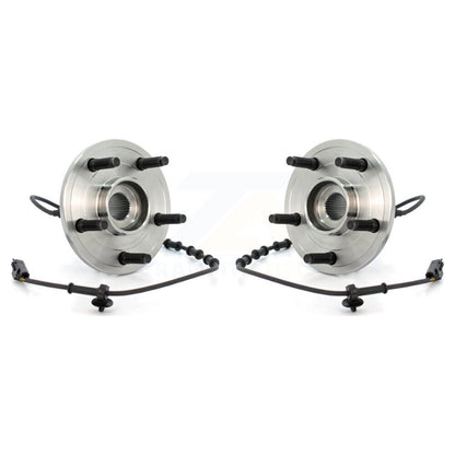 Wheel Bearing & Hub Assembly Front Pair For 2002-2005 Dodge Ram 1500 4-Wheel ABS