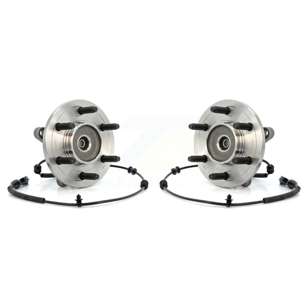 Wheel Bearing And Hub Assembly Front Pair For Ford F-150 Lincoln Mark LT