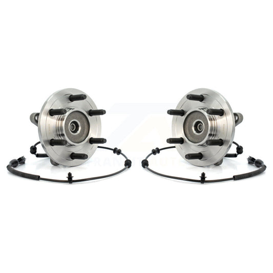 Wheel Bearing And Hub Assembly Front Pair For Ford F-150 Lincoln Mark LT