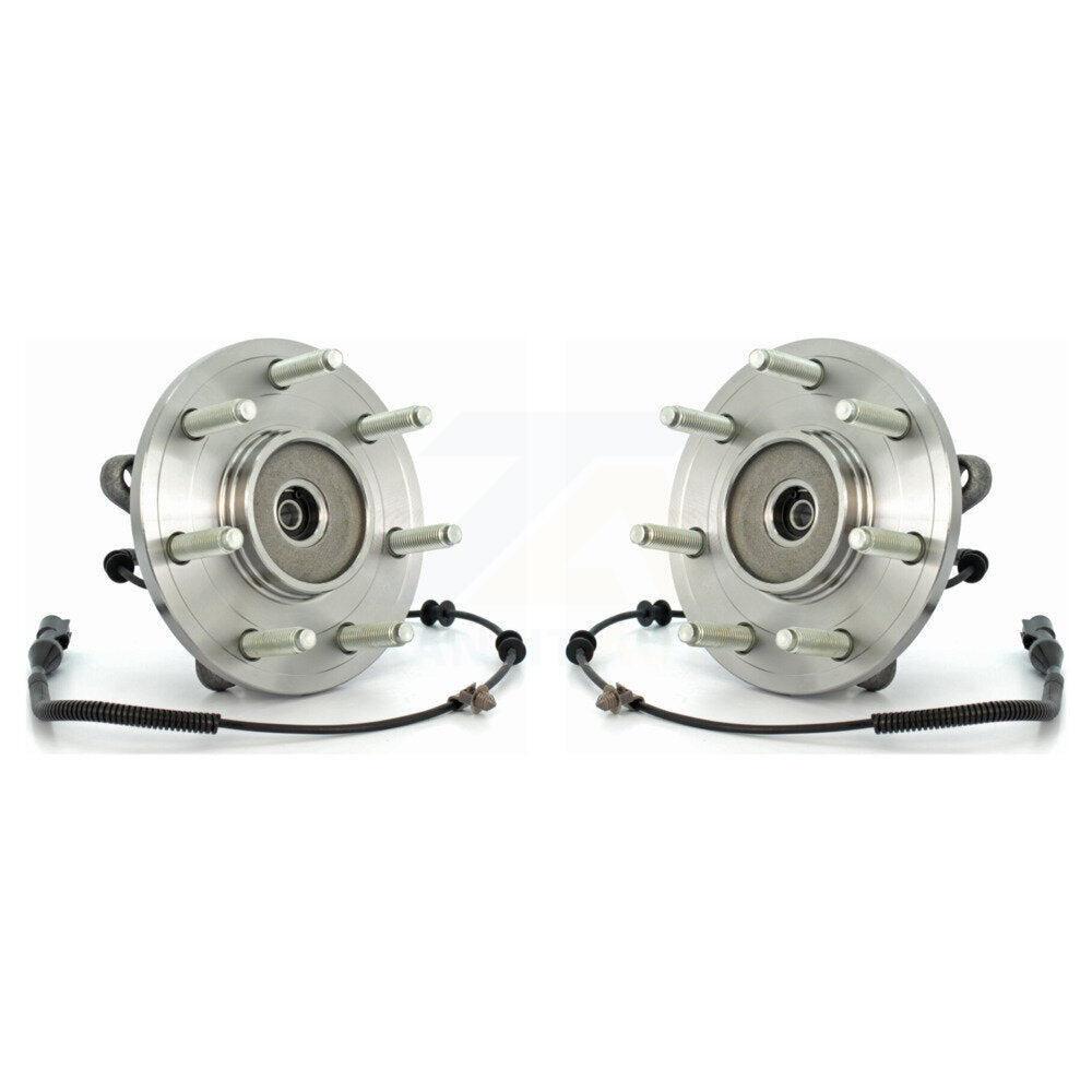 Wheel Bearing And Hub Assembly Front Pair For Ford F-150 Lincoln Mark LT