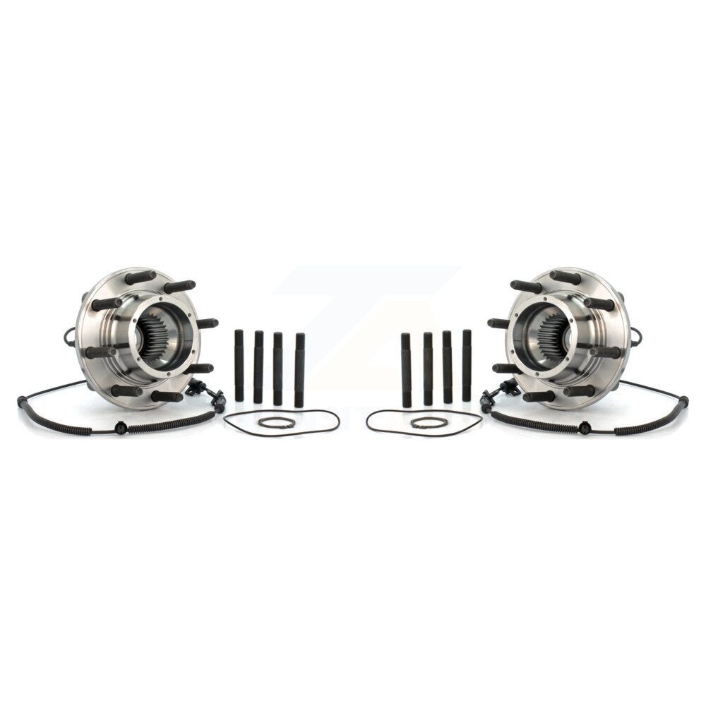 Wheel Bearing And Hub Assembly Front Pair For Ford F-350 Super Duty F-250 F-450