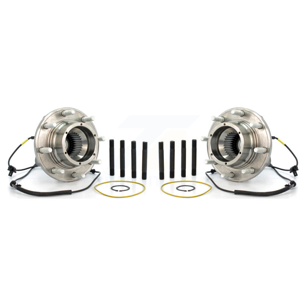Wheel Bearing And Hub Assembly Front Pair For Ford F-350 Super Duty F-250 4WD