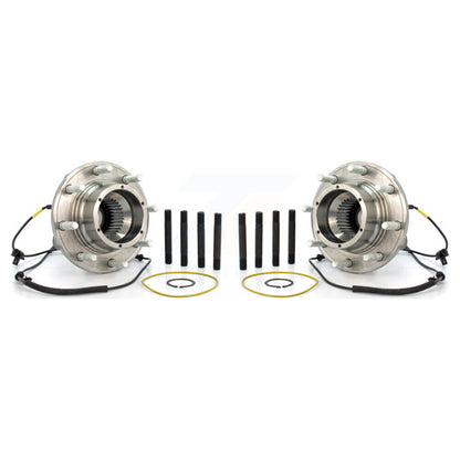 Wheel Bearing And Hub Assembly Front Pair For Ford F-350 Super Duty F-250 4WD