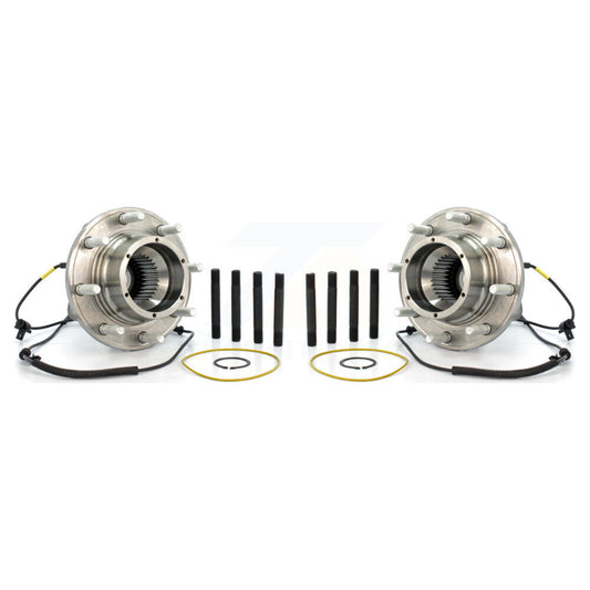 Wheel Bearing And Hub Assembly Front Pair For Ford F-350 Super Duty F-250 4WD