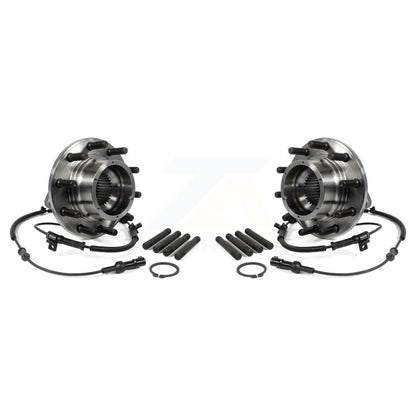 Wheel Bearing And Hub Assembly Front Pair For Ford F-550 Super Duty F-450 4 X