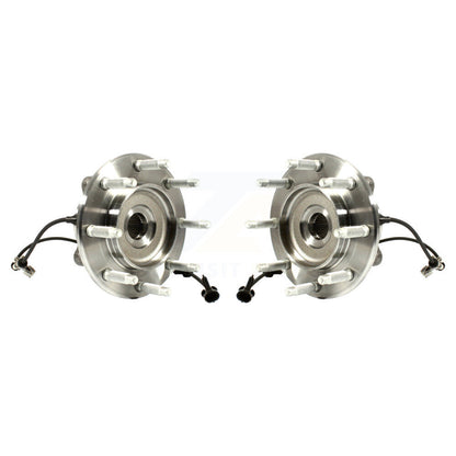 Wheel Bearing Hub Assembly Front Pair For GMC Chevrolet Sierra 2500 HD Silverado
