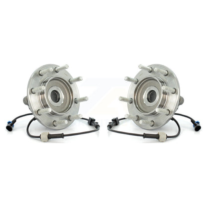 Wheel Bearing & Hub Assembly Front Pair For Chevrolet GMC Sierra 3500 Silverado