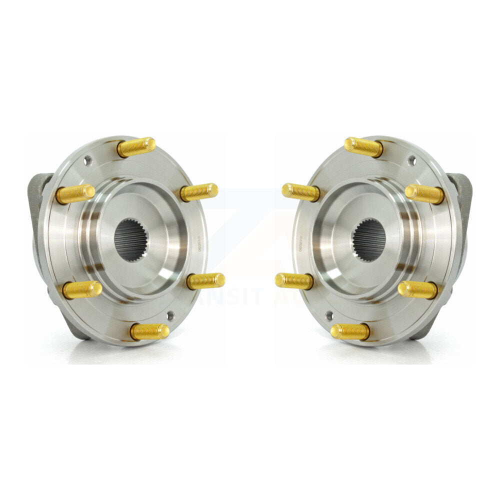Wheel Bearing And Hub Assembly Front Pair For Kia Sedona Hyundai Entourage