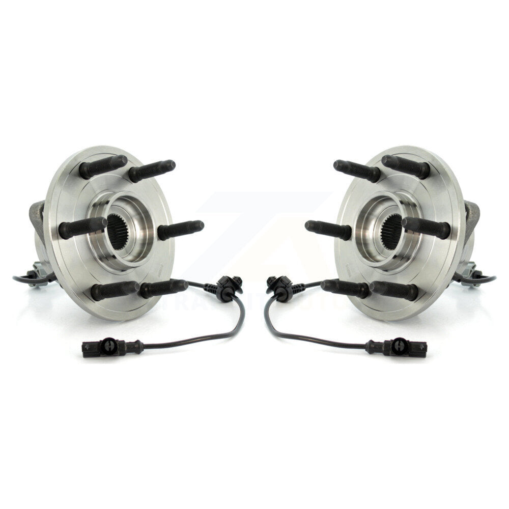 Wheel Bearing Hub Assembly Front Pair For Chevrolet GMC Sierra 1500 Silverado XL