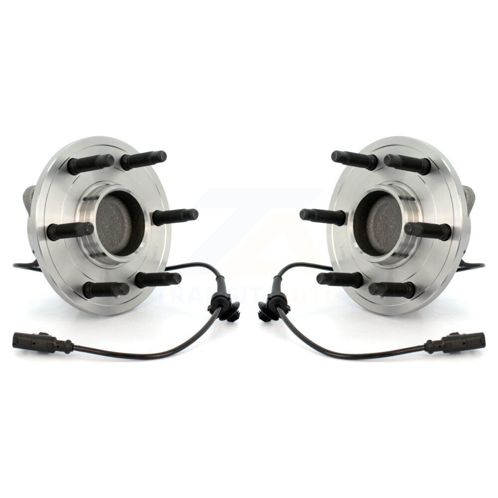 Wheel Bearing Hub Assembly Front Pair For Chevrolet GMC Sierra 1500 Silverado XL