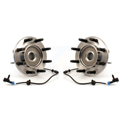 Wheel Bearing Hub Assembly Front Pair For Chevrolet GMC Sierra 2500 HD Silverado