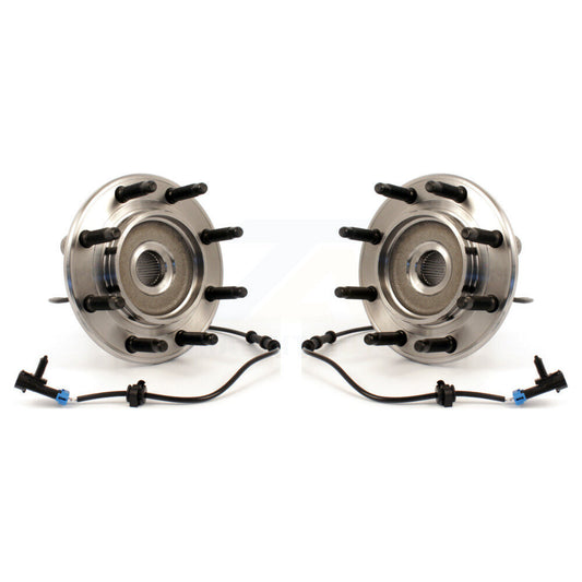 Wheel Bearing Hub Assembly Front Pair For Chevrolet GMC Sierra 2500 HD Silverado