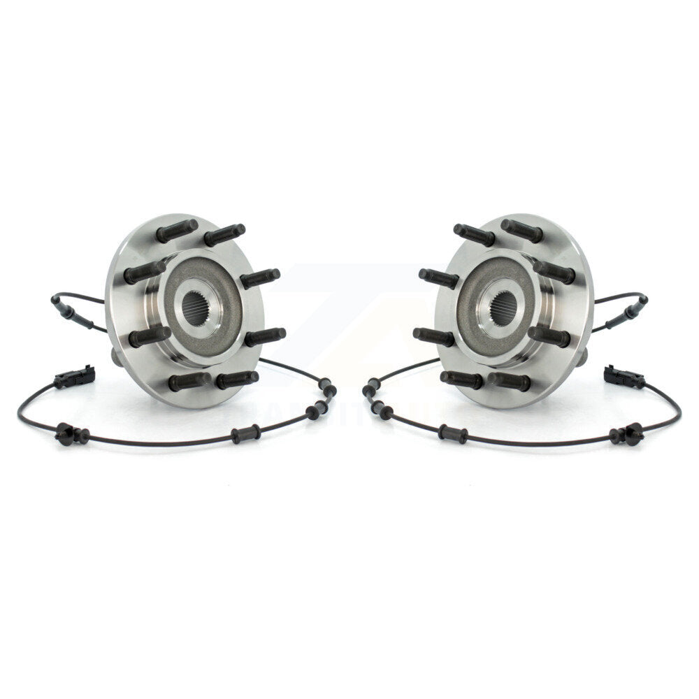 Wheel Bearing Hub Assembly Front Pair For 2006-2008 Dodge Ram 1500 3500 2500 4WD