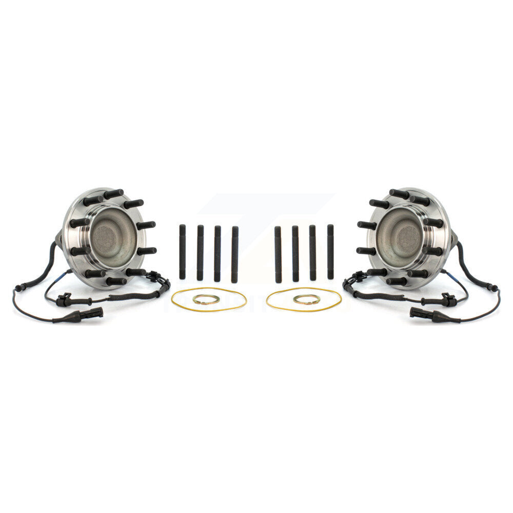 Wheel Bearing And Hub Assembly Front Pair For Ford F-550 Super Duty F-450 4 X 2