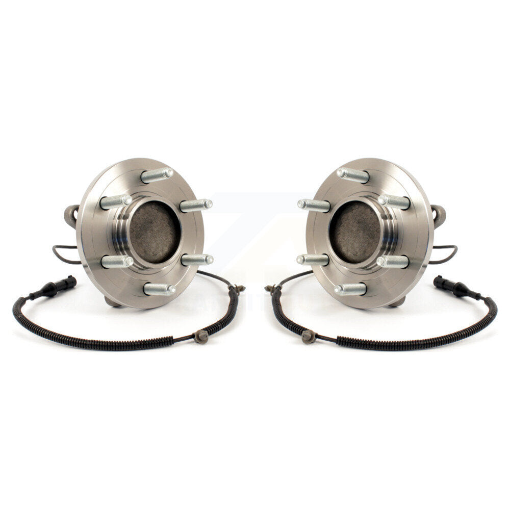 Wheel Bearing And Hub Assembly Front Pair For 2009-2010 Ford F-150 RWD