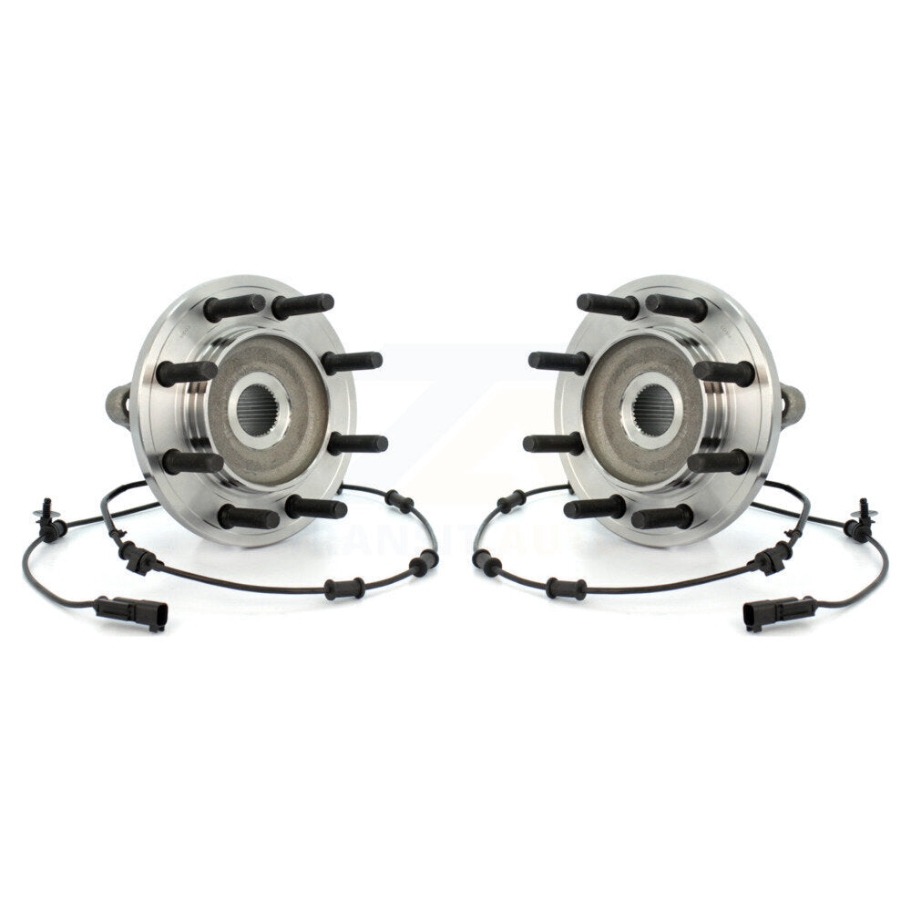 Wheel Bearing And Hub Assembly Front Pair For Dodge Ram 2500 3500 4WD