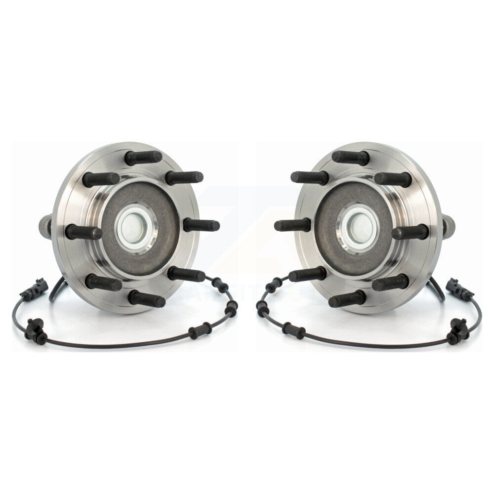 Wheel Bearing And Hub Assembly Front Pair For Dodge Ram 2500 3500 RWD