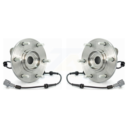 Wheel Bearing And Hub Assembly Front Pair For Nissan TITAN Armada INFINITI QX56