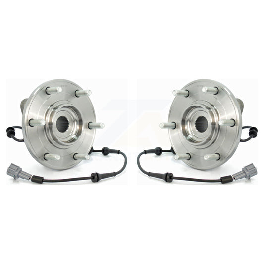 Wheel Bearing And Hub Assembly Front Pair For Nissan TITAN Armada INFINITI QX56