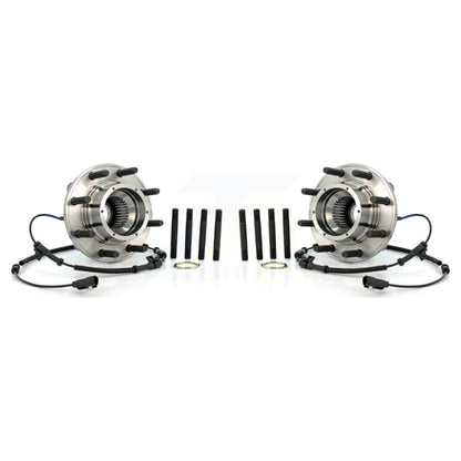 Wheel Bearing And Hub Assembly Front Pair For Ford F-350 Super Duty F-250 4WD