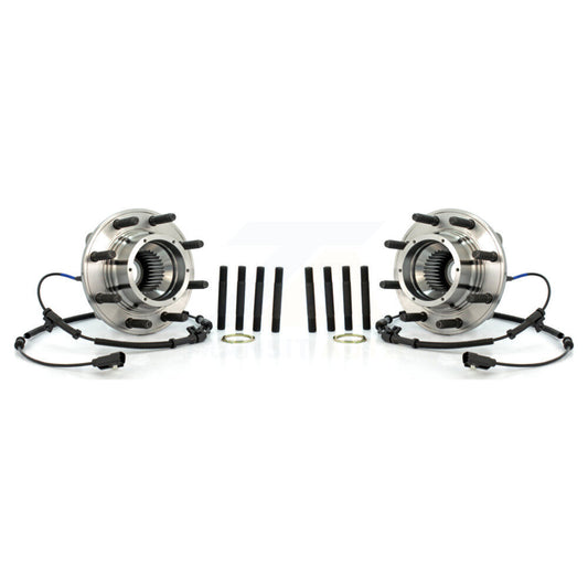 Wheel Bearing And Hub Assembly Front Pair For Ford F-350 Super Duty F-250 4WD