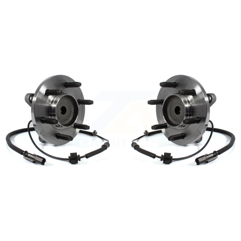 Wheel Bearing And Hub Assembly Front Pair For Ford F-150 Expedition Lincoln RWD