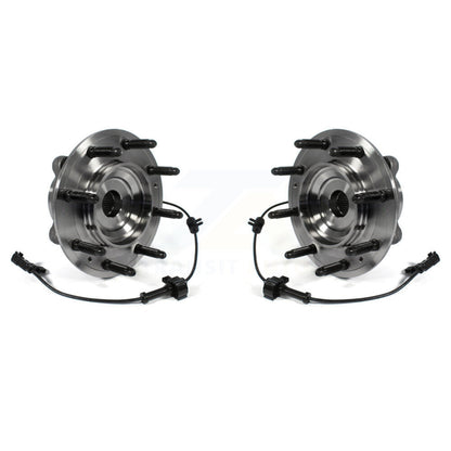 Wheel Bearing Hub Assembly Front Pair For GMC Chevrolet Sierra 2500 HD Silverado