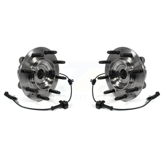 Wheel Bearing Hub Assembly Front Pair For GMC Chevrolet Sierra 2500 HD Silverado