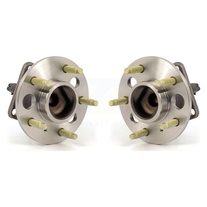 Wheel Bearing & Hub Assembly Rear Pair For Buick Lucerne Cadillac LeSabre DTS Am