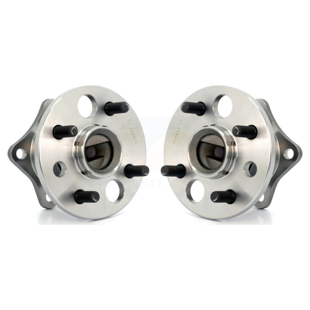 Wheel Bearing And Hub Assembly Rear Pair For Toyota Corolla Prizm Chevrolet Geo