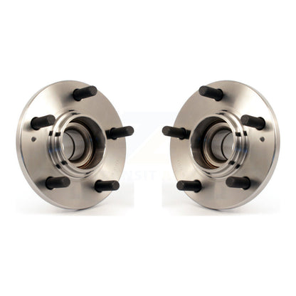 Wheel Bearing Hub Assembly Rear Pair For 01-06 Hyundai Santa Fe FWD with Non-ABS