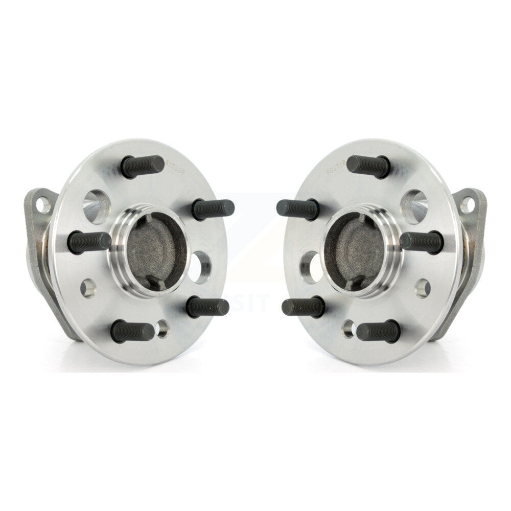 Wheel Bearing And Hub Assembly Rear Pair For 2002-2004 Toyota Camry Non-ABS